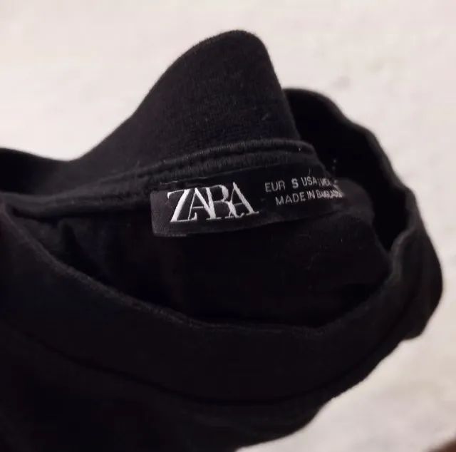 31_Blusa cropped de malha Zara / Tam P - Foto 2