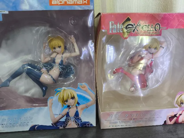 [Anime Figure] Fate/Extella - Altria Pendragon & Nero Claudius - 1/7 (Alphamax)