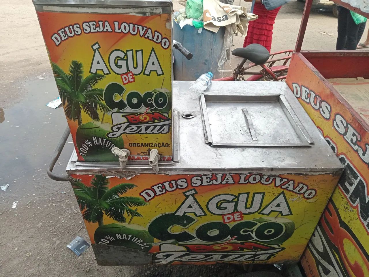 Carrinho de água de coco - Foto 2
