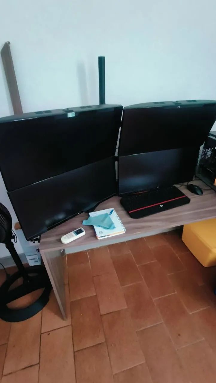 4x Monitor Gamer Ultra Wide LG 25 + Suporte - Foto 2