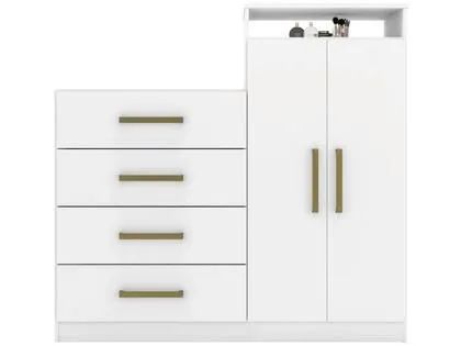 Cômoda com 2 portas  Branco - Foto 5