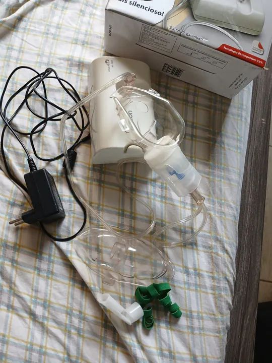 Aparelho de Nebulização Compressor Inalador  - Foto 3