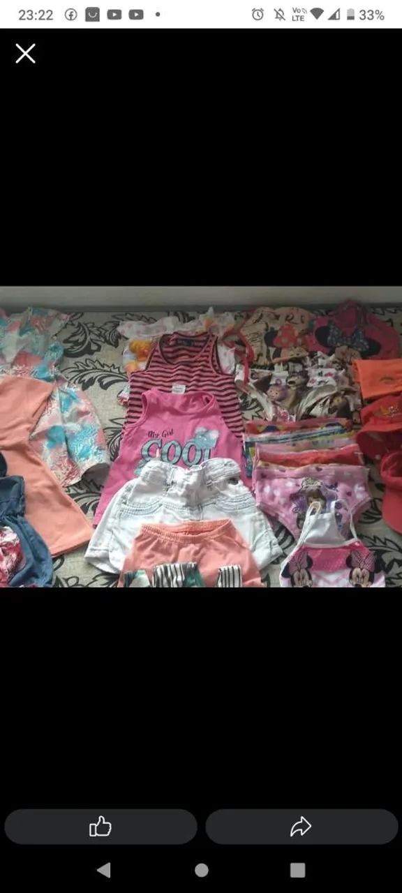 Lote de Menina 2 anos. Lote por 100 reais tudo