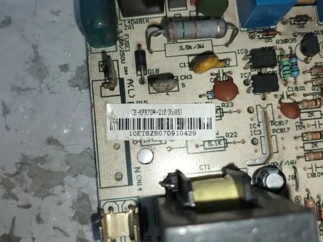 Placa para Evaporadora - Midea, Carrier e Springer (CE-KF70W-21E) - Foto 2