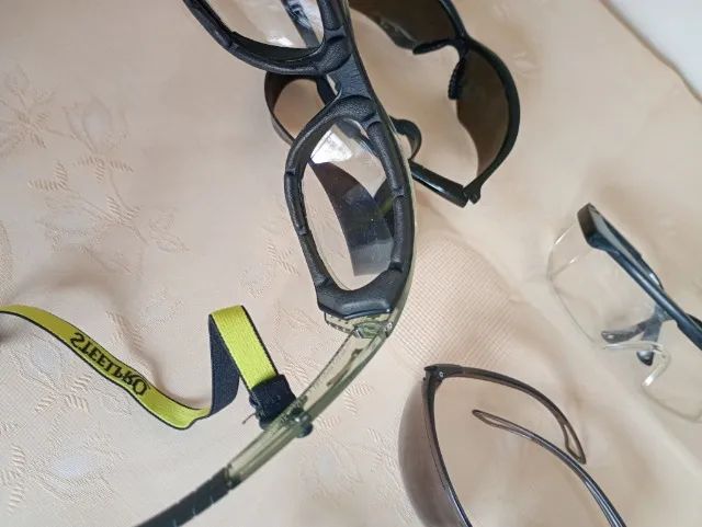 kit com 5 óculos proteção EPI - nemesis, stellpro e chillibeans - Foto 6