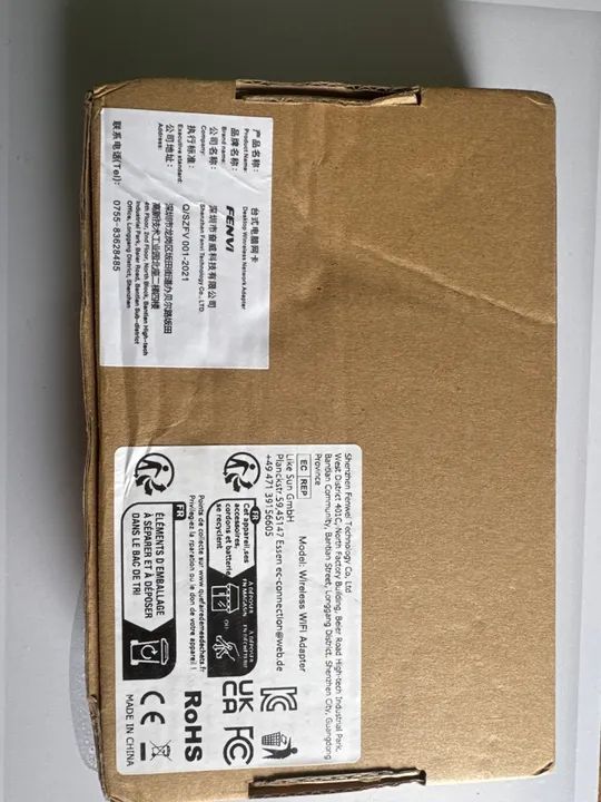 Placa de Rede Wi-Fi 6E AXE3000 PCI-E - Kit Completo - Foto 2