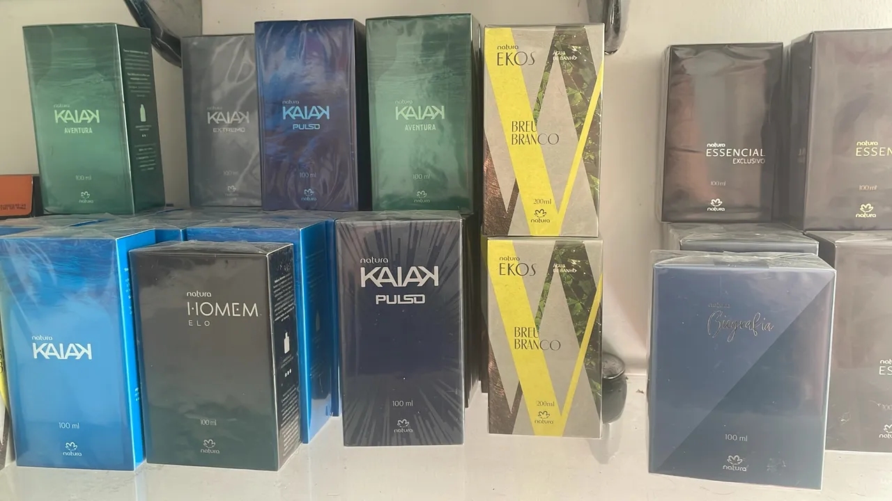 Perfumes Natura, Hidratante e Body Splash Original