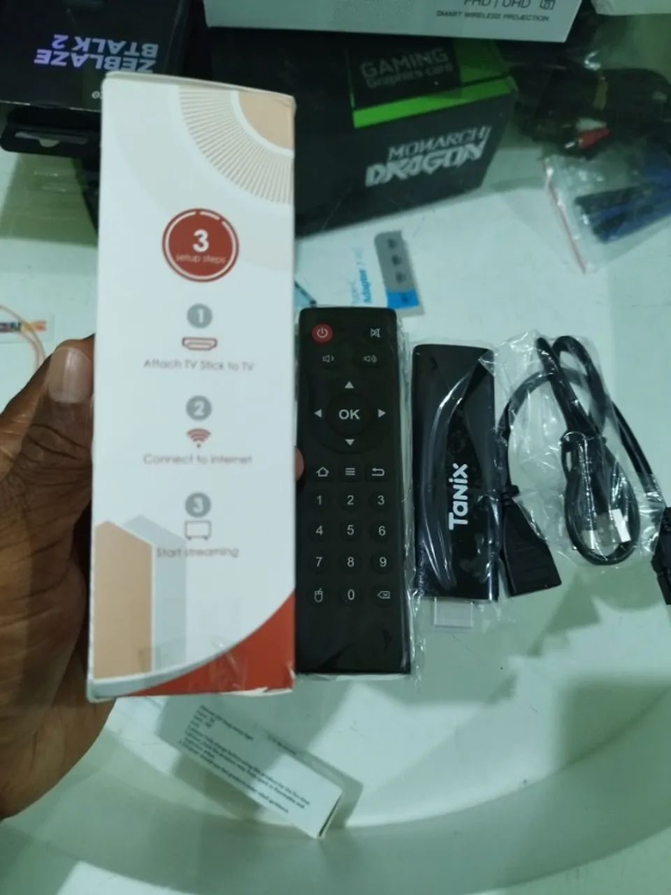 TANIX TX8 Smart TV  Android 10 TV Vara Allwinner H313 2GB 16GB 2.4G WIFI 4K MINI T - Foto 4