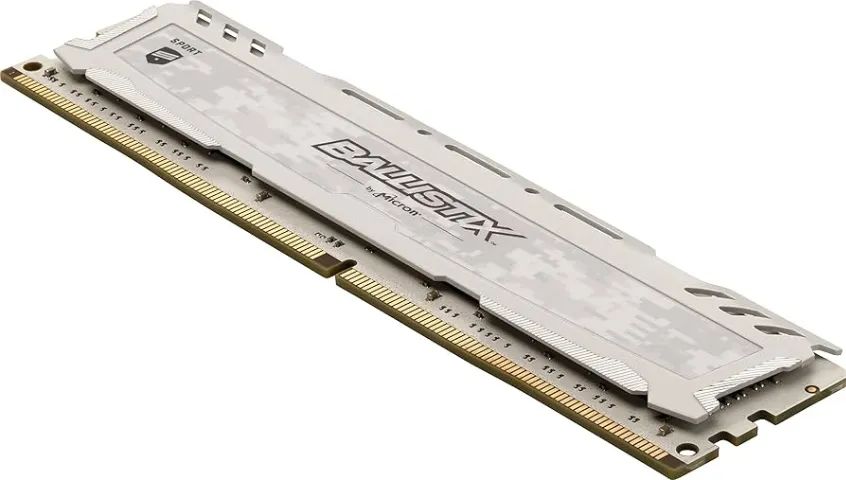 Memória RAM Ballistix white 8GB 2400 DDR4 2400mh