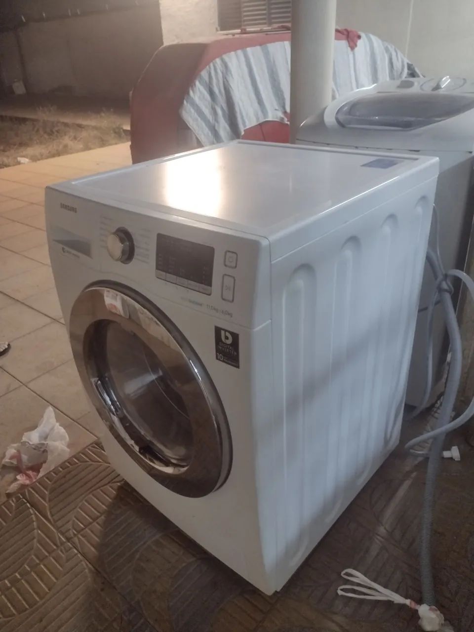 Máquina de Lavar Samsung Digital Inverter 11 kg para sair hoje. Mudança. Perfeita! - Foto 2