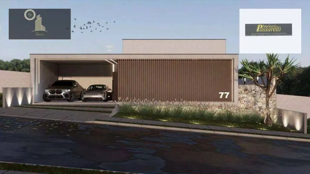 Casa com 3 dormitórios à venda, 260 m² por R$ 2.600.000 - Condomínio Residencial Arboretum