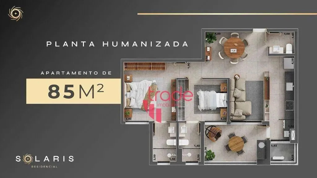 Apartamento com 2 dormitórios à venda, 85 m² por R$ 655.000 - Jardim Macedo - Ribeirão Pre