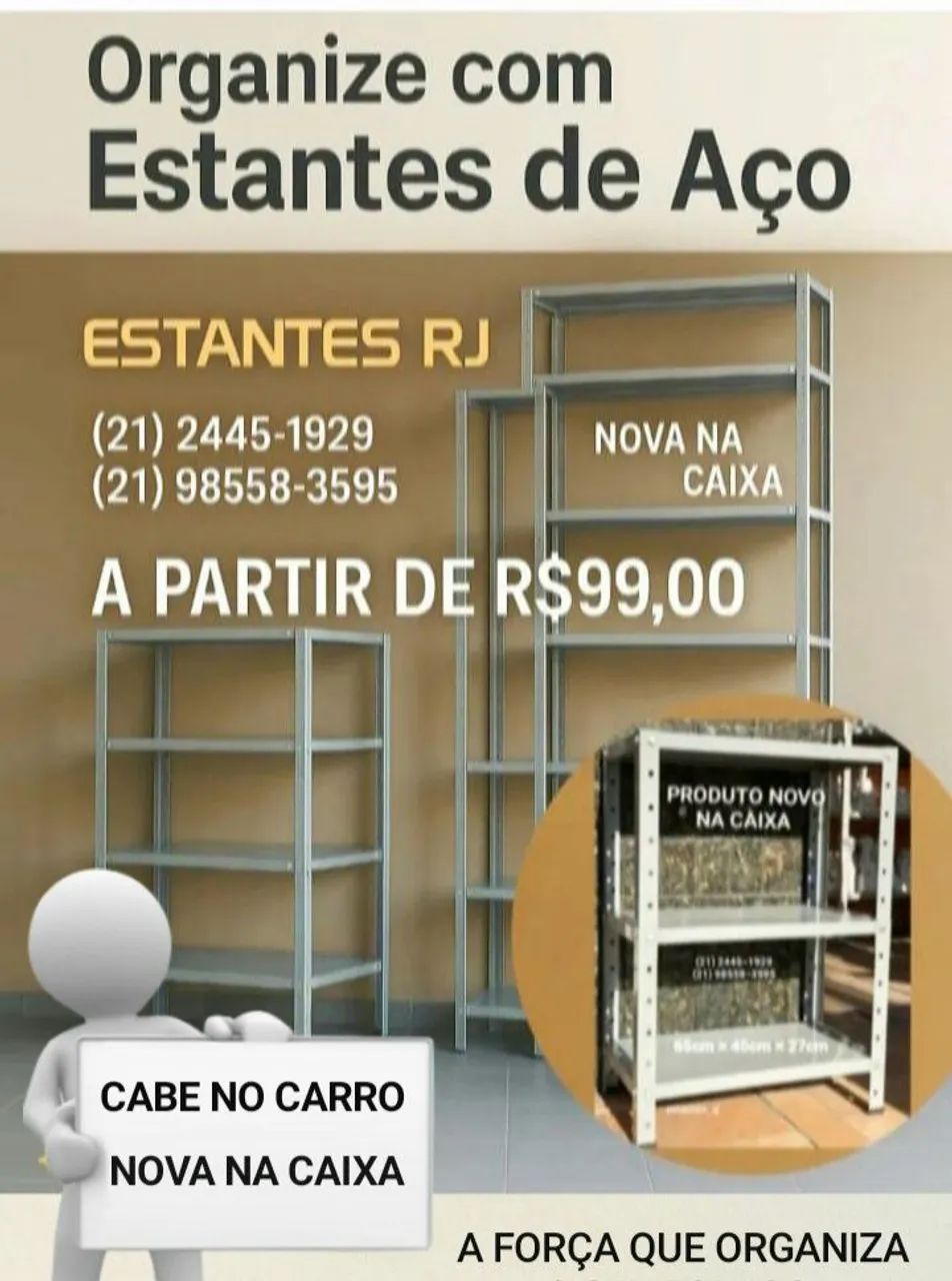Estantes de Ferro