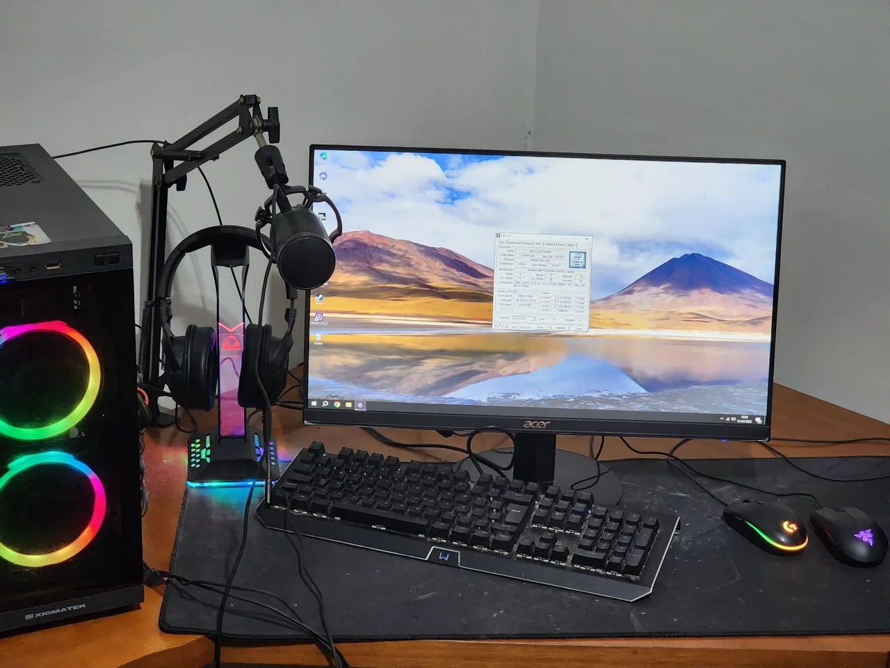 PC Gamer 3060ti Completo com Monitor Acer e Periféricos