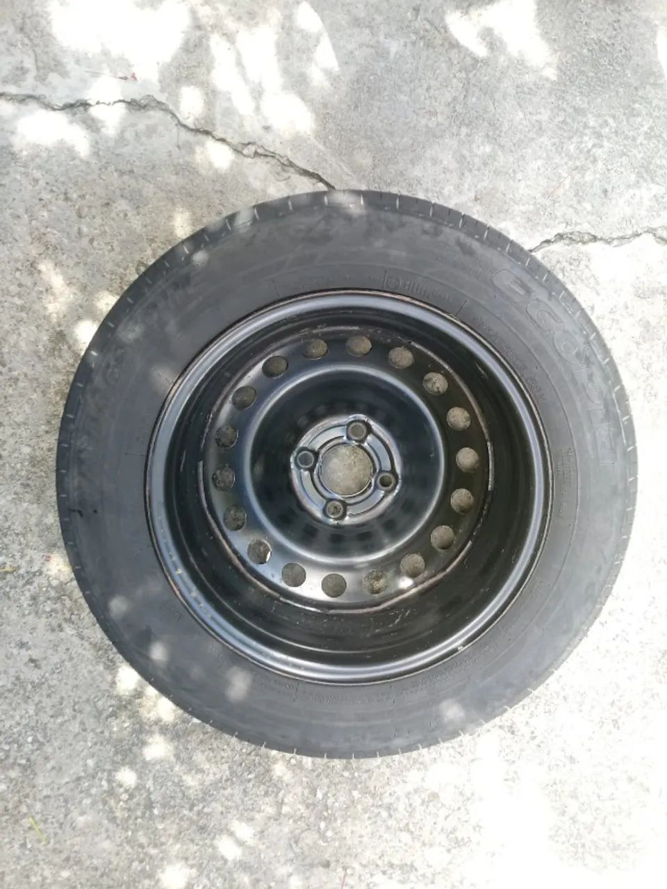 Roda + Pneu Aro 15" Renaut Sandero Original