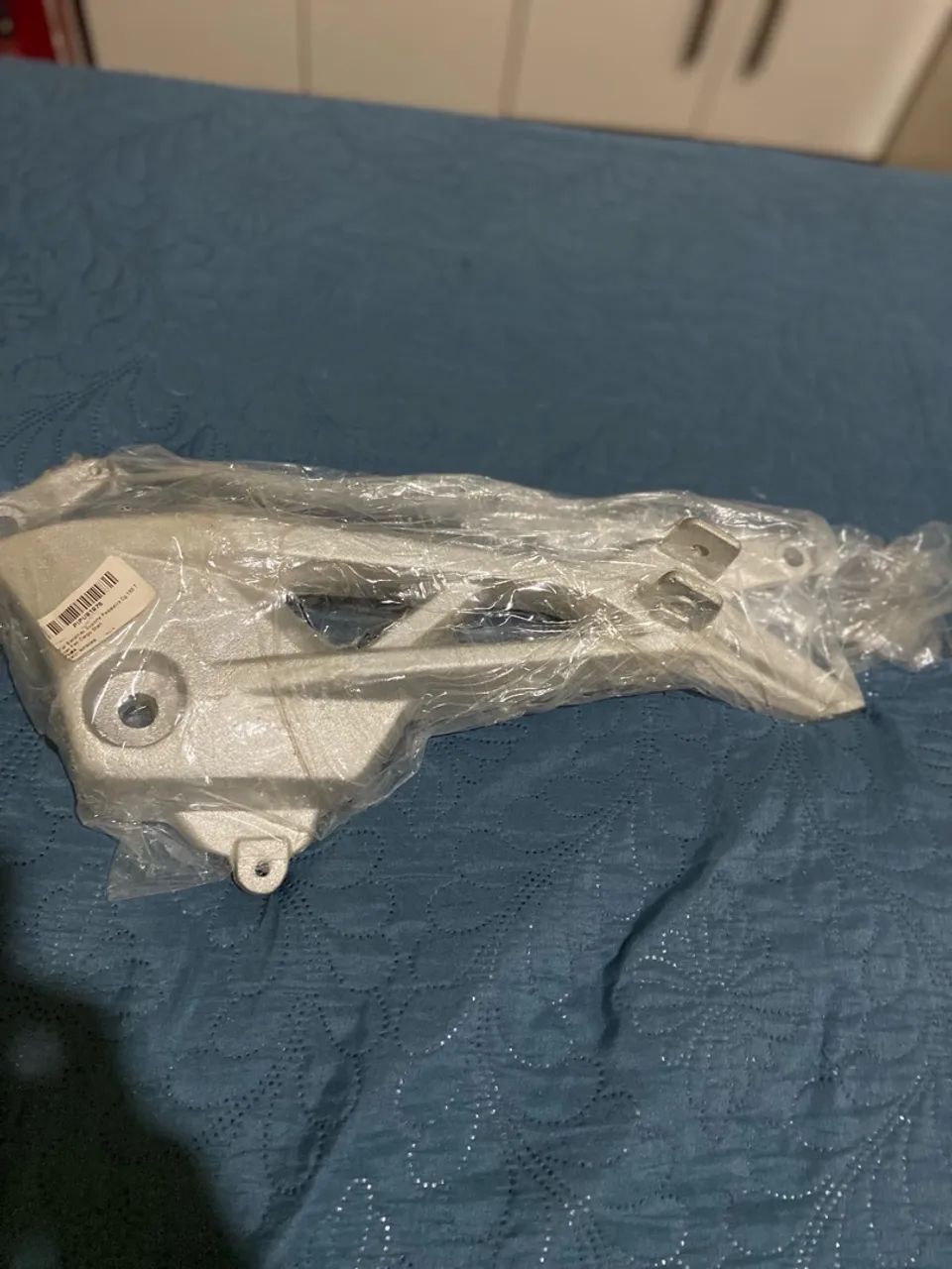 Suporte Pedaleira Cg 160 T Itan Fan Cargo Start Prata