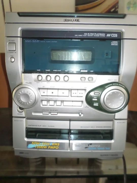 Aiwa com Bluetooth