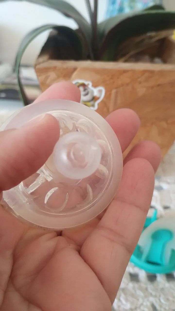 Válvula anti refluxo e cólica mais bico Avent  - Foto 5