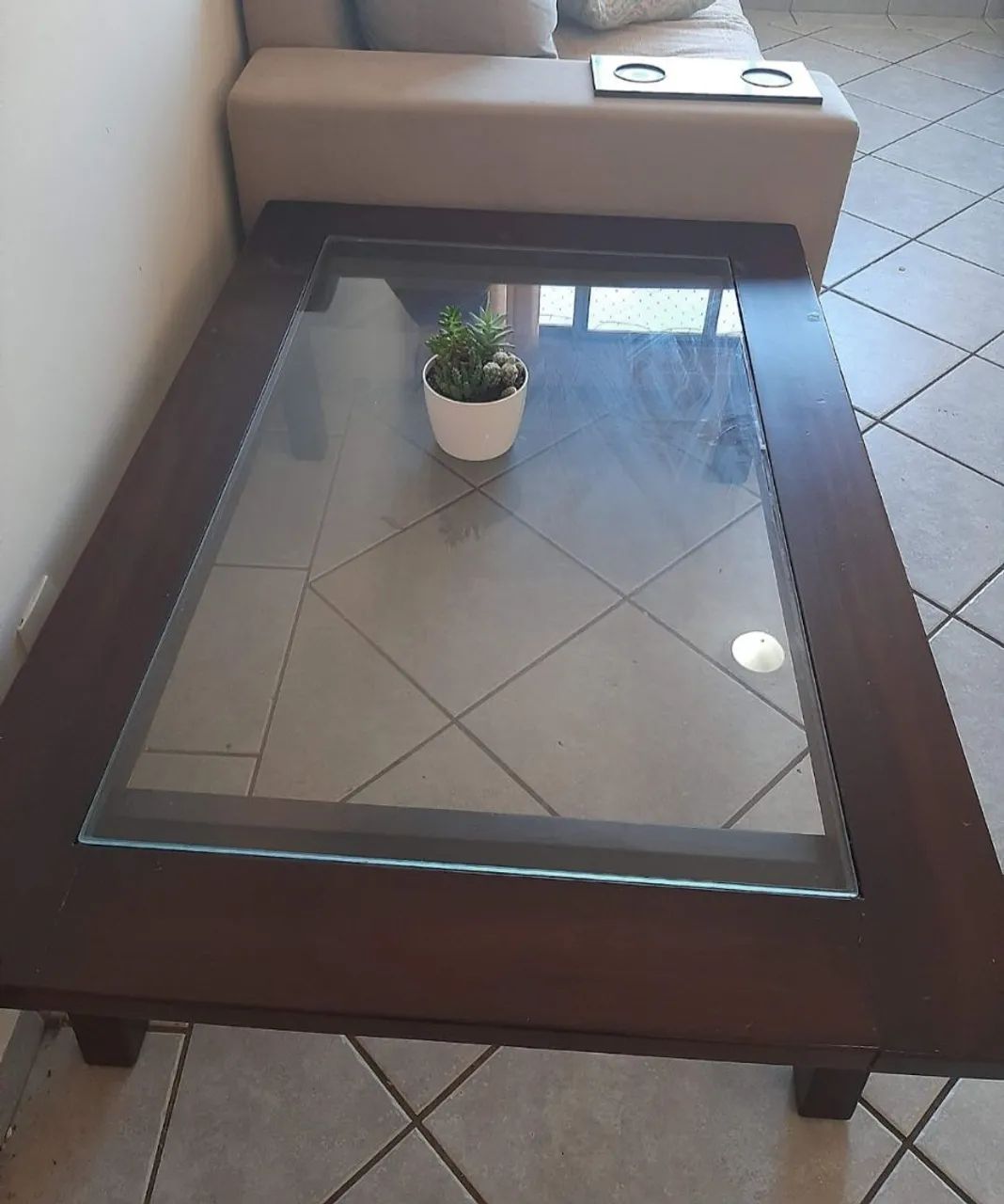 Mesa de Centro - madeira maciça - Foto 2