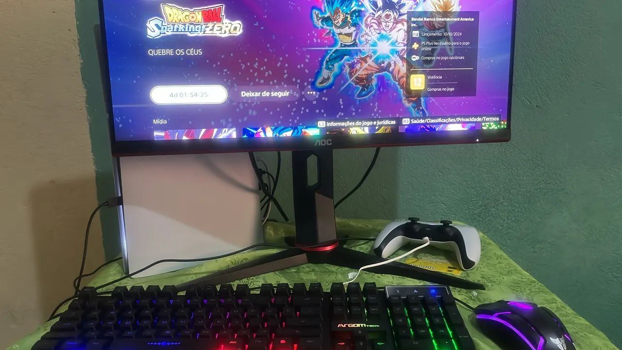 Monitor Gamer Aoc 24 polegadas - 165hz - Foto 2