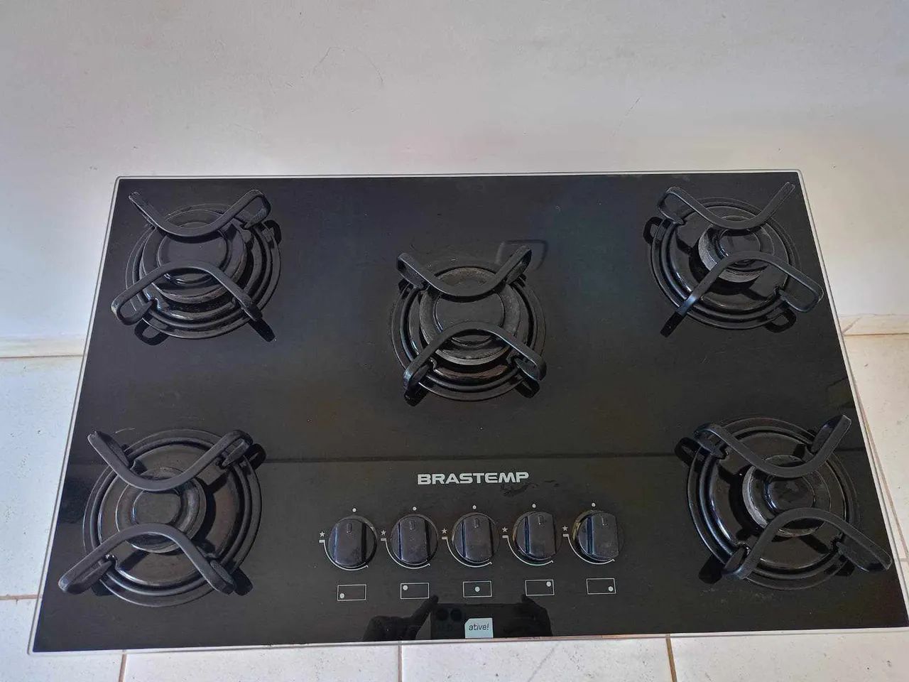 Cooktop Brastemp 5 bocas automático  - Foto 2
