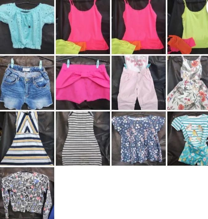 Lote 16 peças roupas infantis meninas  - Foto 6