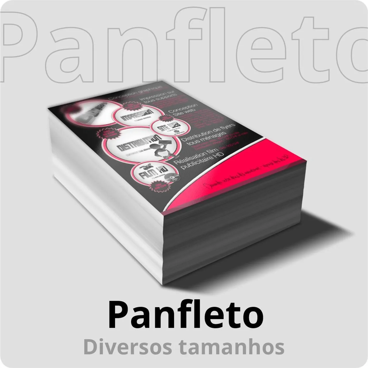 Panfletos 2.500 uds Por 185