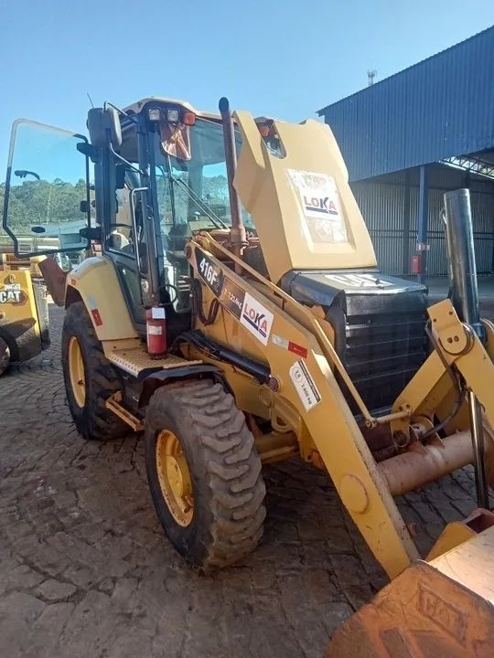Retroescavadeira Caterpillar 416 - Foto 2