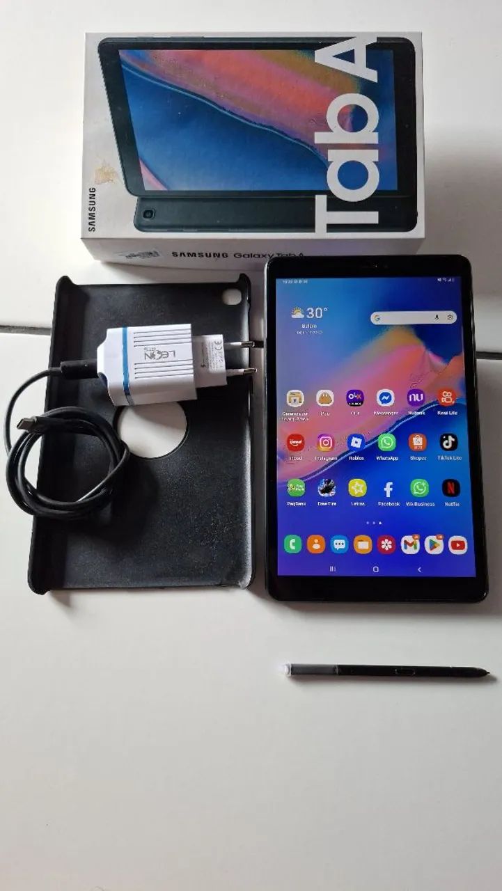 Tablet Samsung Tab A Cm Caneta S Pen 8 poleg 32Gigas e chip 4G - Foto 2