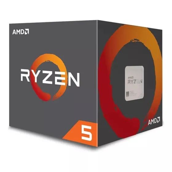 Processador gamer AMD Ryzen 5 2600X YD260XBCM6IAF de 6 núcleos e 4.2GHz de frequência