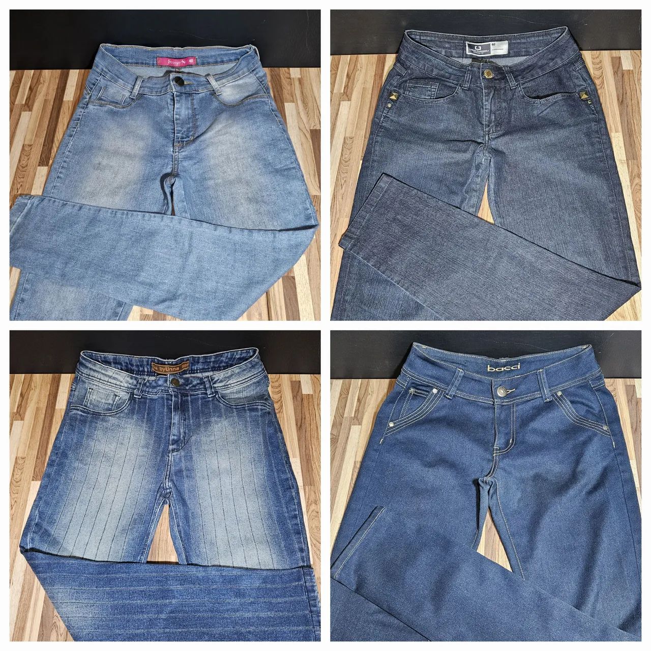 Jeans Stretch 40 Feminino Diversos Modelos - Foto 5