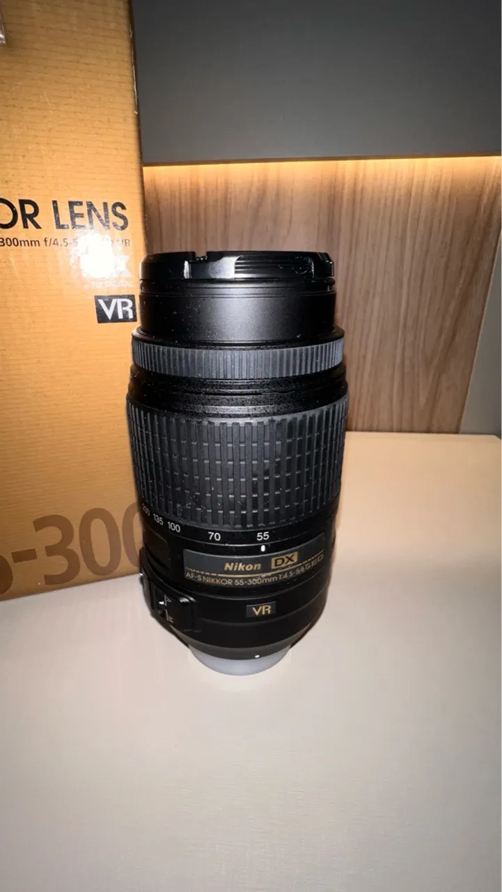 lente nikon 55 300mm