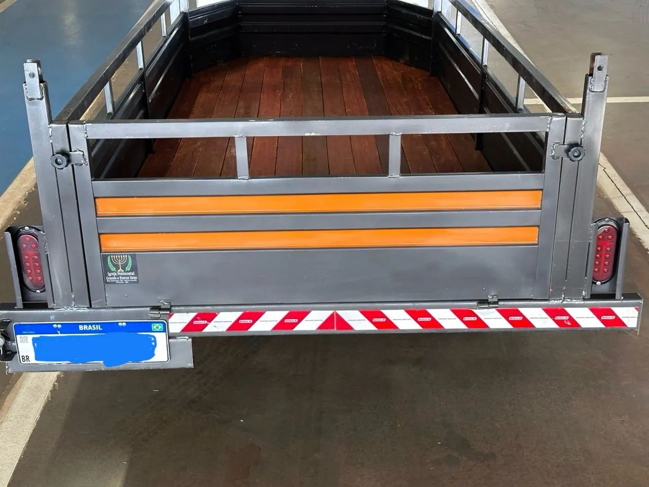 Carretinha com capacidade de carga 1 mil kilos - Foto 5