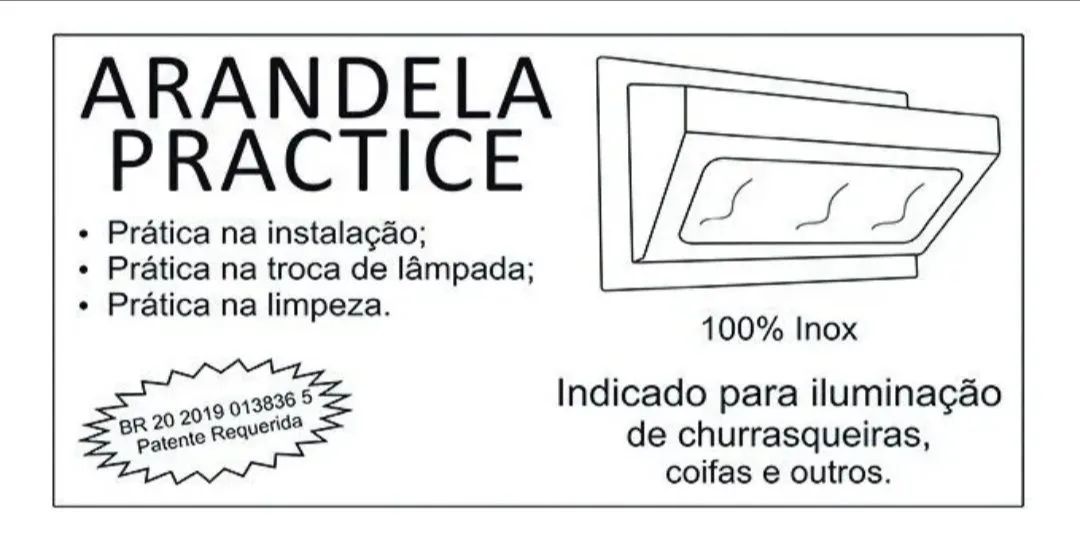 Arandela para Churrasqueira - Foto 4