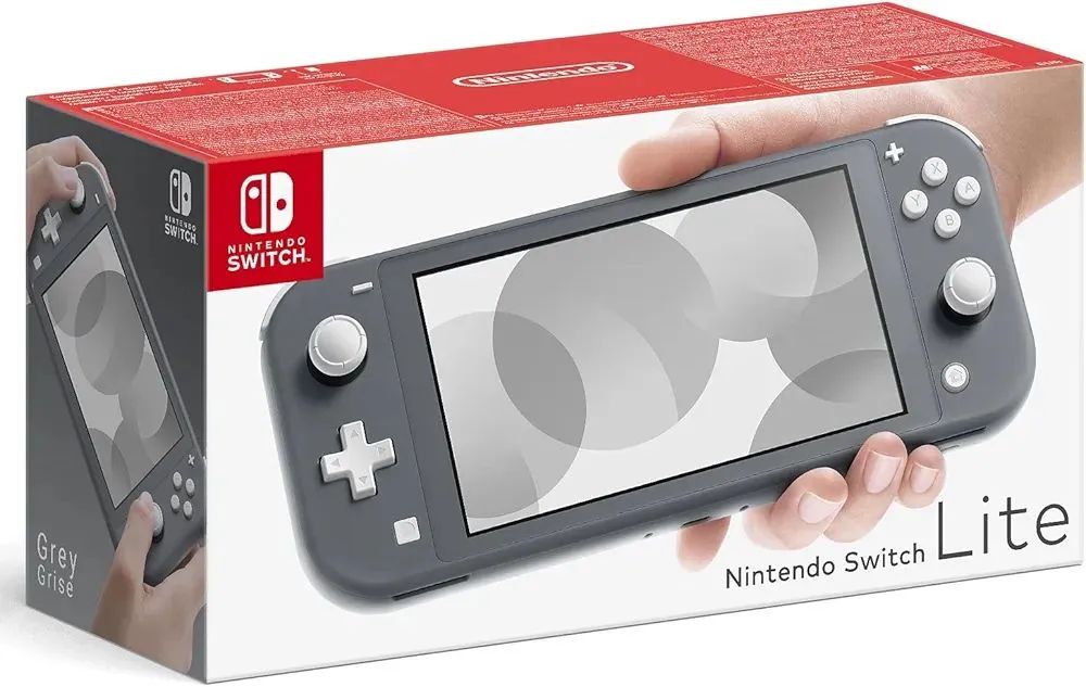 Nintendo Switch Lite Cinza 32gb +128gb + jogos