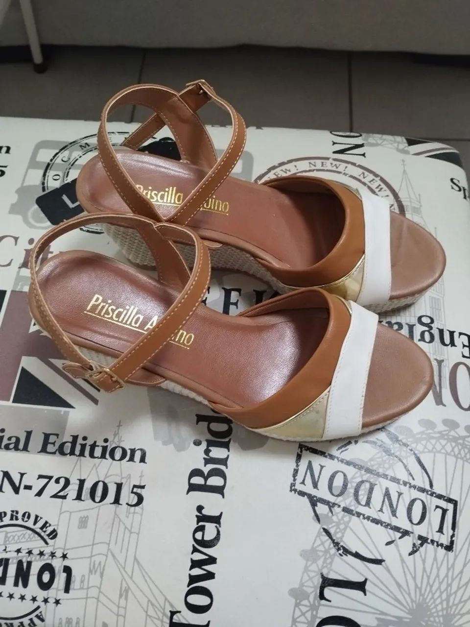 Sandália plataforma número 36 - Foto 4