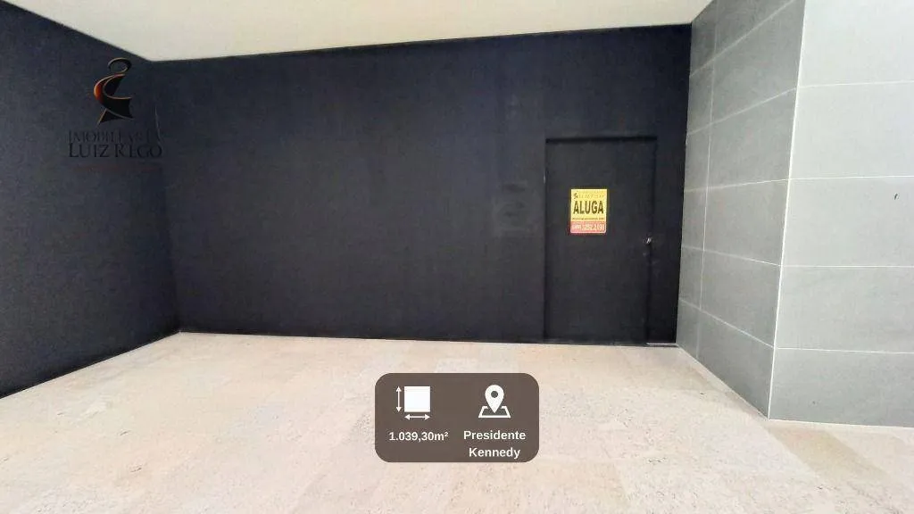 Loja de 1.039,30 m² no 1º andar do Supermercado Cometa do Presidente Kennedy para aluguel