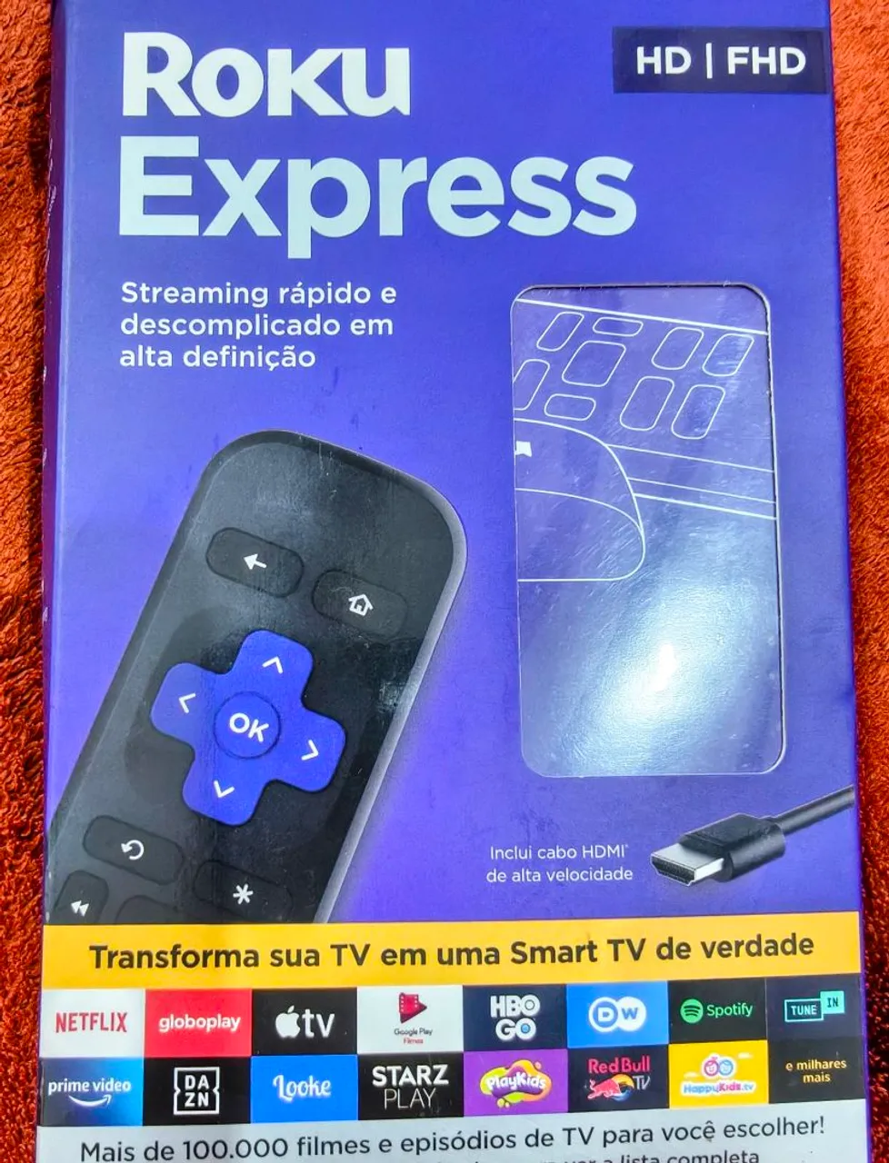 Roku Express - Streaming em Alta Definição