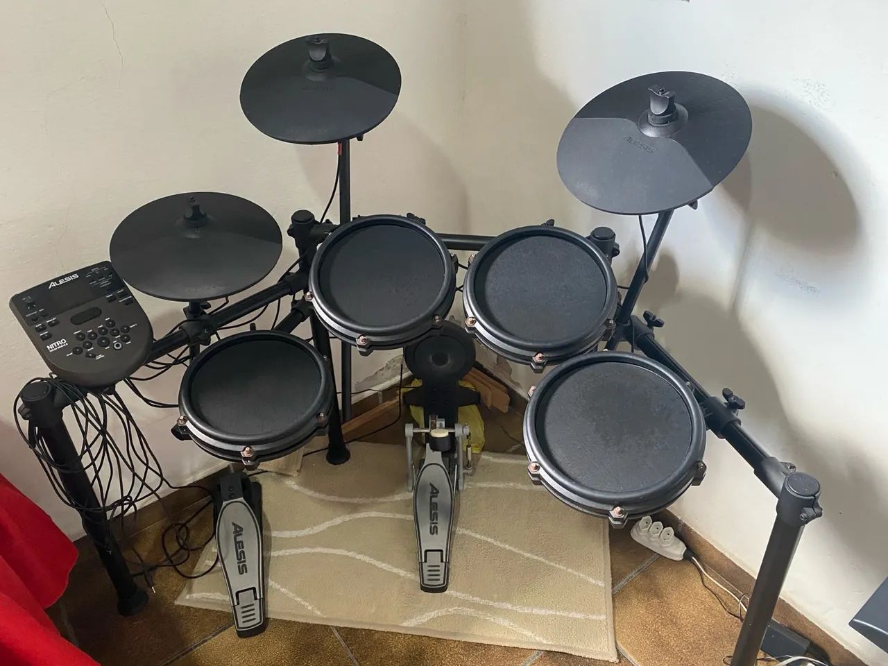 Bateria Eletrônica Alesis Nitro Mesh - Foto 3