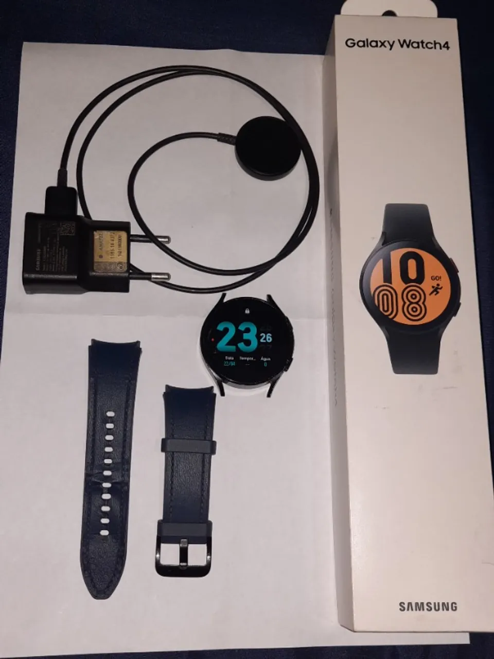 Samsung Galaxy Watch 4 - 44mm - Bluetooth - Preto (SM-R870NZKPZTO)