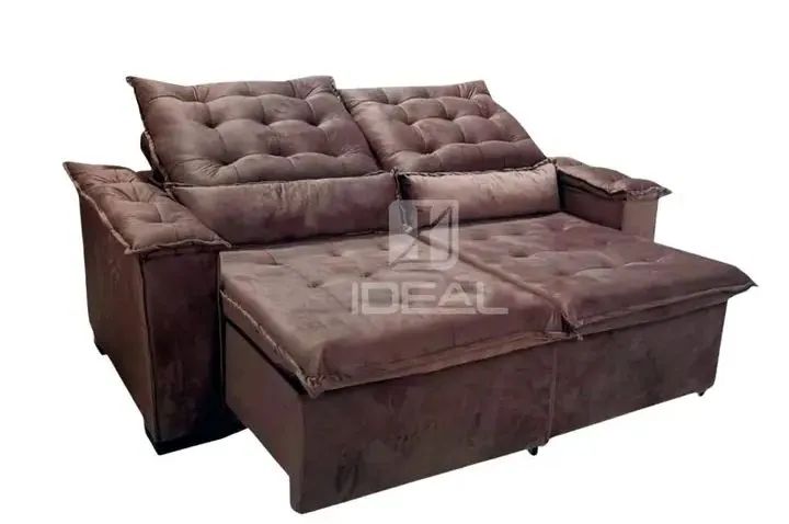 Sofá Retrátil de 3 lugares super confortável