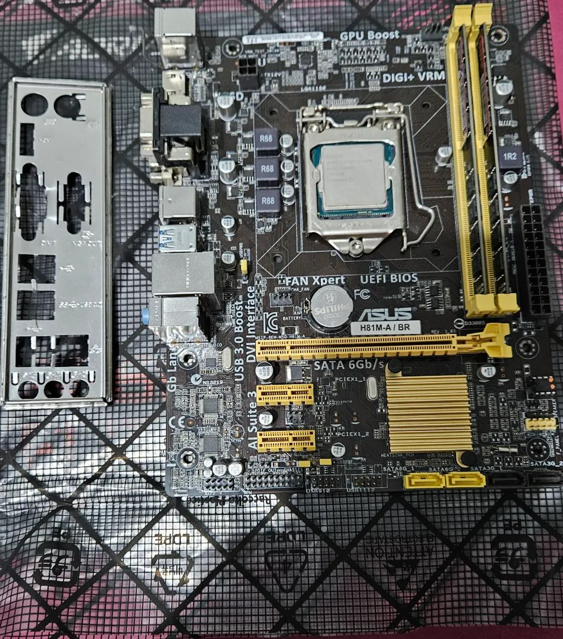 Kit Placa-mãe + I5 4th + 16GB ram