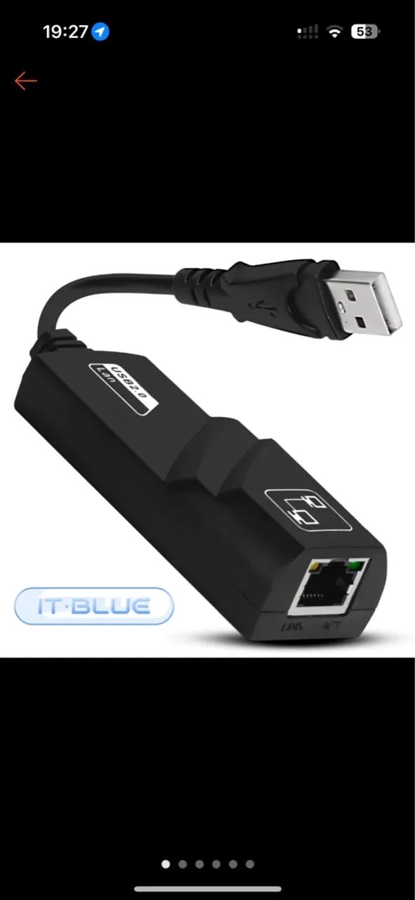 Adaptador USB para Rede RJ45