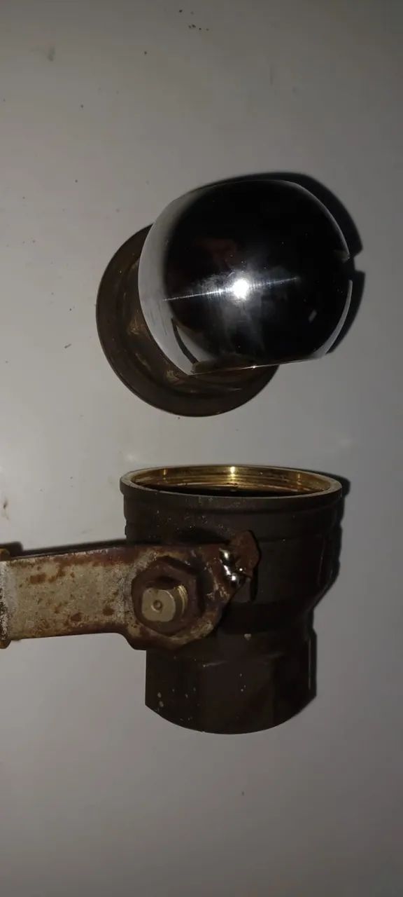 registro esférico em metal 1.1/2 - Foto 2