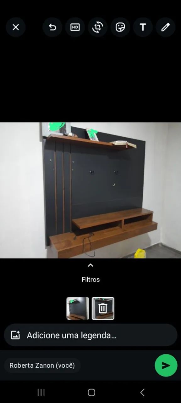 Rack para TV com Painel