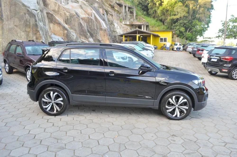 T-CROSS COMFORTLINE 200 1.0 TSI AT (TETO SOLAR) PRETA 2019/2020 - Foto 3