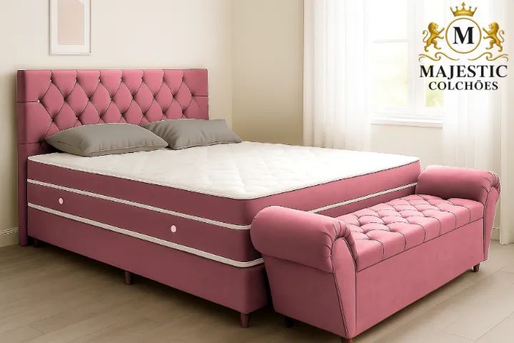 Colchão Massageador + Cama Box e Cabeceira Grátis - Últimas Peças! - Foto 4