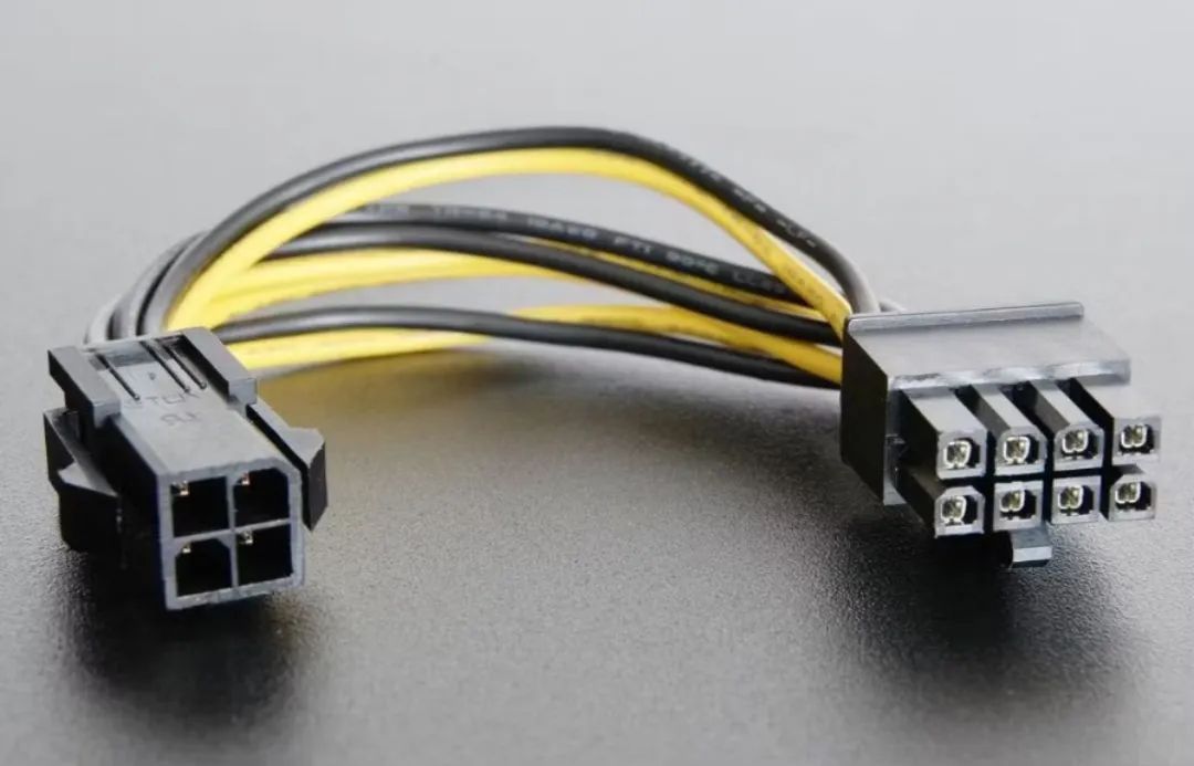 Cabo Adaptador alimentação Processador 4 x 8 Pinos Novo  - Foto 2