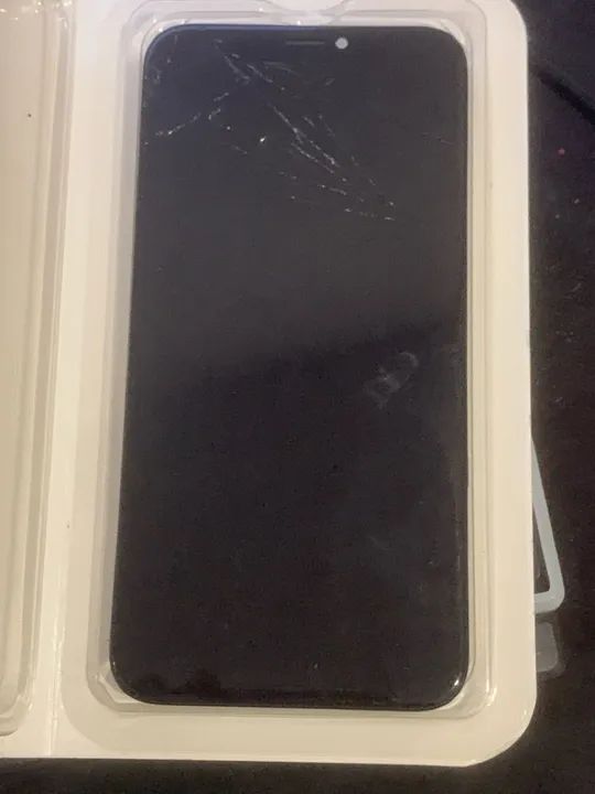 Display e Tela de Iphone X original, rachadura leve - Foto 3