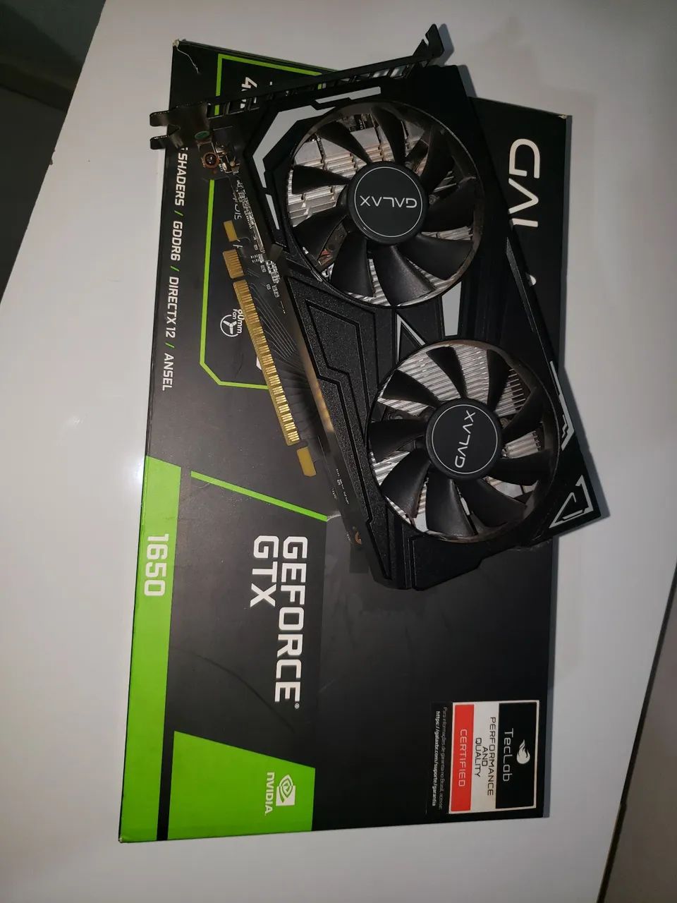 nvidia geforce gtx 1650